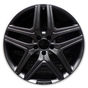 Genuine factory OEM Machined Lip w/ Black Spokes wheel for 2021-2023 Mercedes-Benz Professionally remanufactured to like-new condition