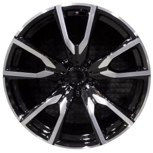 Genuine factory OEM Machined w/ Black Pockets Front wheel for 2018-2026 BMW Front Professionally remanufactured to like-new condition
