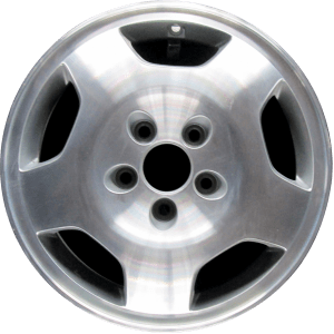 Genuine factory OEM Machined w/ Silver Pockets wheel for 1993-1995 Acura Professionally remanufactured to like-new condition