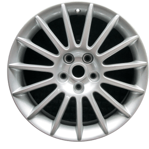 Genuine factory OEM Hyper Silver wheel for 2002-2004 Chrysler Professionally remanufactured to like-new condition