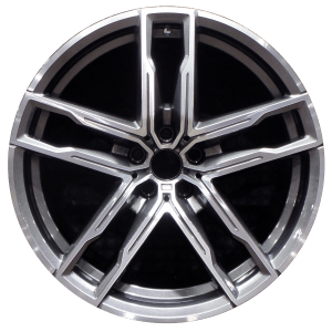Genuine factory OEM Machined w/ Charcoal Pockets Rear wheel for 2020-2025 BMW Rear Professionally remanufactured to like-new condition