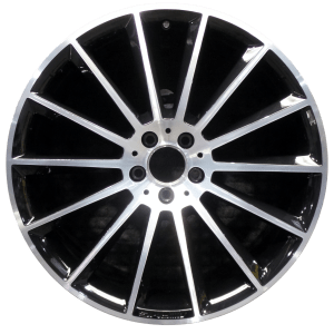 Genuine factory OEM Machined w/ Black Pockets Front wheel for 2020-2024 Mercedes-Benz Front Professionally remanufactured to like-new condition