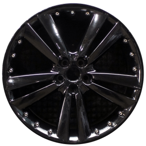Genuine factory OEM Gloss Black Front wheel for 2010-2015 Jaguar Front Professionally remanufactured to like-new condition