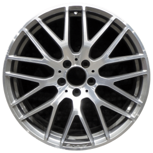 Genuine factory OEM Machined Lip w/ Silver Spokes wheel for 2017-2019 Mercedes-Benz Professionally remanufactured to like-new condition