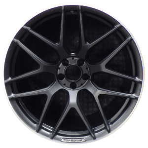 Genuine factory OEM Machined Lip w/ Black Spokes Rear wheel for 2019-2024 Mercedes-Benz Rear Professionally remanufactured to like-new condition