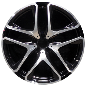 Genuine factory OEM Machined w/ Black Pockets Front wheel for 2020-2024 Mercedes-Benz Front Professionally remanufactured to like-new condition
