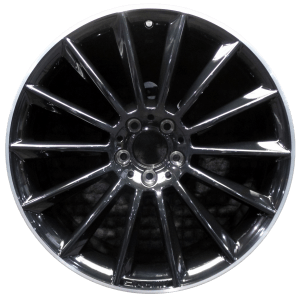 Genuine factory OEM Machined Lip w/ Black Spokes wheel for 2019-2020 Mercedes-Benz Professionally remanufactured to like-new condition