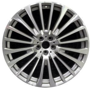 Genuine factory OEM Machined w/ Charcoal Pockets Front wheel for 2018-2026 BMW Front Professionally remanufactured to like-new condition