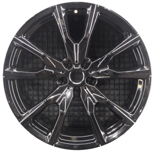 Genuine factory OEM Gloss Black Rear wheel for 2018-2026 BMW X7 Rear Professionally remanufactured to like-new condition