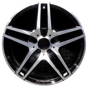 Genuine factory OEM Machined w/ Black Pockets wheel for 2013-2017 Mercedes-Benz Professionally remanufactured to like-new condition