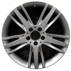 Genuine factory OEM All Silver wheel for 2014-2017 Mercedes-Benz Professionally remanufactured to like-new condition