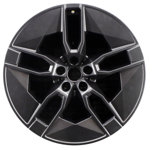 Genuine factory OEM Dark Gray wheel for 2022-2025 BMW iX Professionally remanufactured to like-new condition