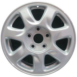 Genuine factory OEM Machined Lip w/ Silver Spokes wheel for 1995-2000 Lexus Professionally remanufactured to like-new condition