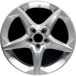 Genuine factory OEM Hyper Silver wheel for 2008-2009 Saturn Professionally remanufactured to like-new condition