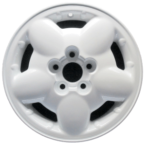 Genuine factory OEM White wheel for 1997-1999 Dodge Professionally remanufactured to like-new condition