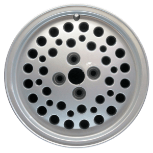 Genuine factory OEM All Silver wheel for 1983-1984 Chrysler, Dodge, Plymouth Professionally remanufactured to like-new condition