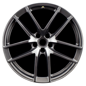 Genuine factory OEM Matte Charcoal Rear wheel for 2022-2024 Porsche Macan Rear Professionally remanufactured to like-new condition