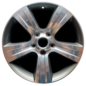 Genuine factory OEM Polished w/ Gray Pockets wheel for 2007-2018 Dodge, Jeep Professionally remanufactured to like-new condition