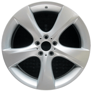 Genuine factory OEM All Silver Rear wheel for 2008-2017 BMW Rear Professionally remanufactured to like-new condition