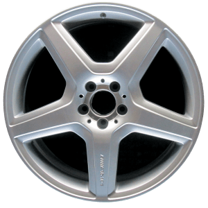 Genuine factory OEM All Silver wheel for 2007-2014 Mercedes-Benz Professionally remanufactured to like-new condition