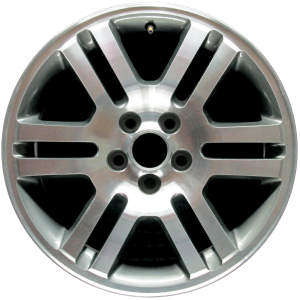 Genuine factory OEM Machined w/ Charcoal Pockets wheel for 2006-2010 Ford, Mercury Professionally remanufactured to like-new condition