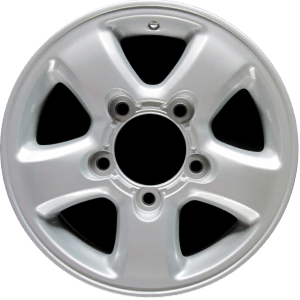 Genuine factory OEM All Silver wheel for 1998-2002 Toyota Professionally remanufactured to like-new condition