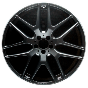Genuine factory OEM Machined Lip w/ Black Spokes Front wheel for 2016-2019 Mercedes-Benz Front Professionally remanufactured to like-new condition