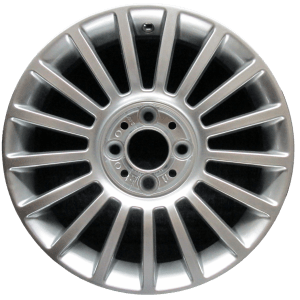 Genuine factory OEM Hyper Silver wheel for 2012-2019 Fiat Professionally remanufactured to like-new condition