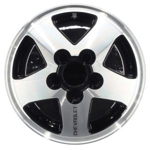 Genuine factory OEM Machined w/ Black Pockets wheel for 1987-1991 Chevrolet Professionally remanufactured to like-new condition