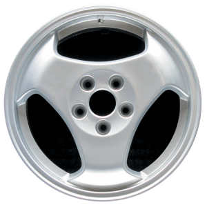 Genuine factory OEM All Silver wheel for 1999-2010 Saab Professionally remanufactured to like-new condition