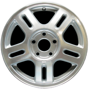 Genuine factory OEM Machined w/ Silver Pockets wheel for 2004-2007 Ford Professionally remanufactured to like-new condition
