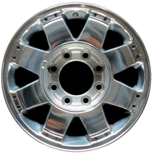 Genuine factory OEM Polished wheel for 2003-2006 Hummer Professionally remanufactured to like-new condition