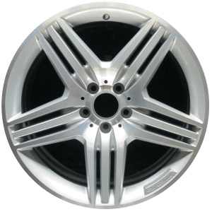 Genuine factory OEM Machined w/ Silver Pockets Rear wheel for 2012-2014 Mercedes-Benz Rear Professionally remanufactured to like-new condition