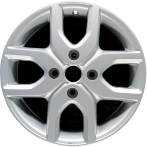Genuine factory OEM All Silver wheel for 2009-2014 Nissan Professionally remanufactured to like-new condition