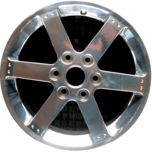 Genuine factory OEM Polished wheel for 2004-2009 Buick, Chevrolet, GMC Professionally remanufactured to like-new condition