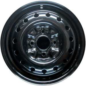 Genuine factory OEM Black wheel for 1993-2006 Nissan Professionally remanufactured to like-new condition