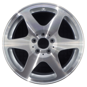 Genuine factory OEM Machined w/ Silver Pockets wheel for 2001-2003 Mercedes-Benz Professionally remanufactured to like-new condition