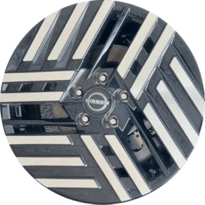 Genuine factory OEM Black Machined wheel for 2026 Nissan Professionally remanufactured to like-new condition