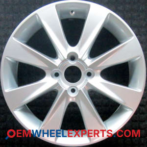 Genuine factory OEM Replica Silver wheel for 2012-2014 Hyundai Professionally remanufactured to like-new condition