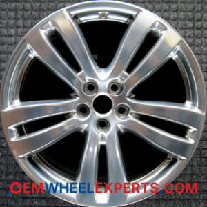 OEM Wheel Rim C2D7282 - 2010-2019 Jaguar Rear 19x10 Interchange 59874 Polished