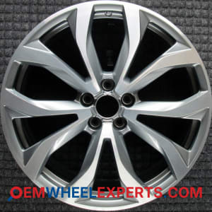OEM Wheel Rim 4G00714988Z8 4G0601025GZ33 - 2012-2015 Audi 20x8.5 Interchange 58897 Machined w/ Charcoal Pockets