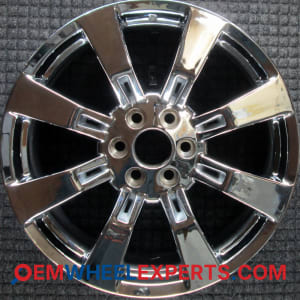 Genuine factory OEM Replica Chrome wheel for 1999-2014 Cadillac, Chevrolet, GMC Professionally remanufactured to like-new condition