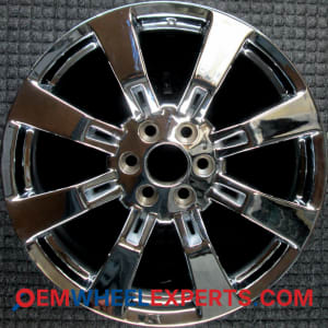 OEM Wheel Rim 88966249 - 1999-2014 Cadillac, Chevrolet, GMC 22x9 Interchange 5409 Chrome