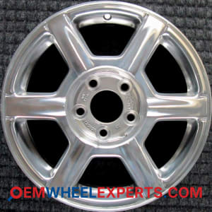 OEM Wheel Rim 9595078 - 2001-2002 Oldsmobile 16x6.5 Interchange 6047 Polished