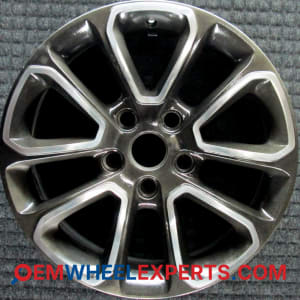 OEM Wheel Rim 1VH40DD5AB 7AZ97LS1AA - 2014-2022 Jeep 18x8 Interchange 9136 Polished w/ Dark Charcoal Pockets