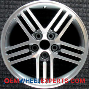 OEM Wheel Rim MR639499 - 2000-2005 Mitsubishi 17x6.5 Interchange 65783 Machined w/ Charcoal Pockets