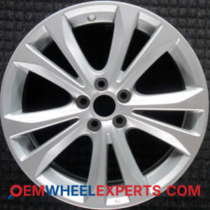 OEM Wheel Rim 28111AJ15A - 2013-2014 Subaru 17x7.5 Interchange 68808 All Silver