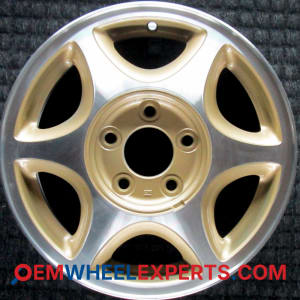 OEM Wheel Rim 12368963 09593832 - 1997-2000 Oldsmobile 15x6 Interchange 6028 Gold