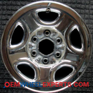 Genuine factory OEM Chrome wheel for 1999-2008 Chevrolet, GMC Professionally remanufactured to like-new condition