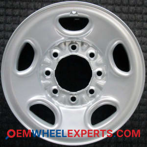 OEM Wheel Rim 09595396 09595400 - 1999-2025 Chevrolet, GMC 16x6.5 Interchange 5195 All Silver